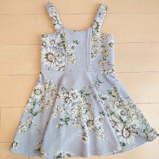 スナイデル(SNIDEL)の美品 snidel girl スナイデルガール 花柄ワンピース 100(ワンピース)