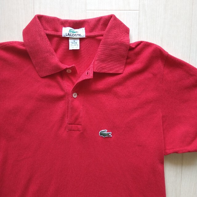 LACOSTE(ラコステ)の【値下げ】ラコステ LACOSTE　ポロシャツ　メンズ（Sサイズ） メンズのトップス(ポロシャツ)の商品写真