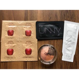 トニーモリー(TONY MOLY)の【新品】韓国コスメtonymolyアイシャドウ★おまけスキンケアサンプル付き(アイシャドウ)