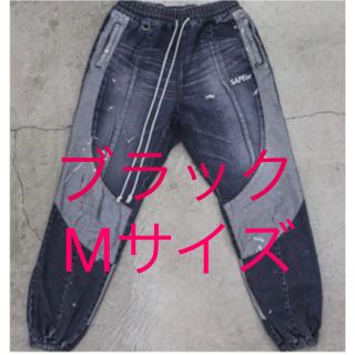 シュプリーム(Supreme)のサプール SAPEur VINTAGE DENIM TRACKPANTS M(デニム/ジーンズ)