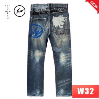 カクタス(CACTUS)のCACTUS JACK FOR FRAGMENT DENIM PANT 32(デニム/ジーンズ)