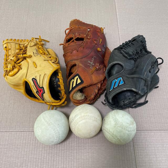 【送料無料‼︎】ソフトボール グローブ3点セット