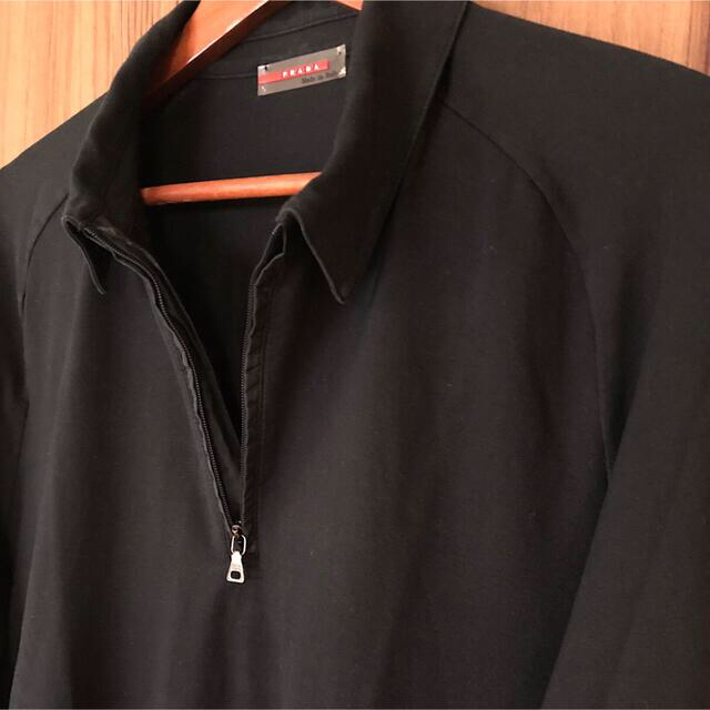 PRADA SPORTS zip-up shirts