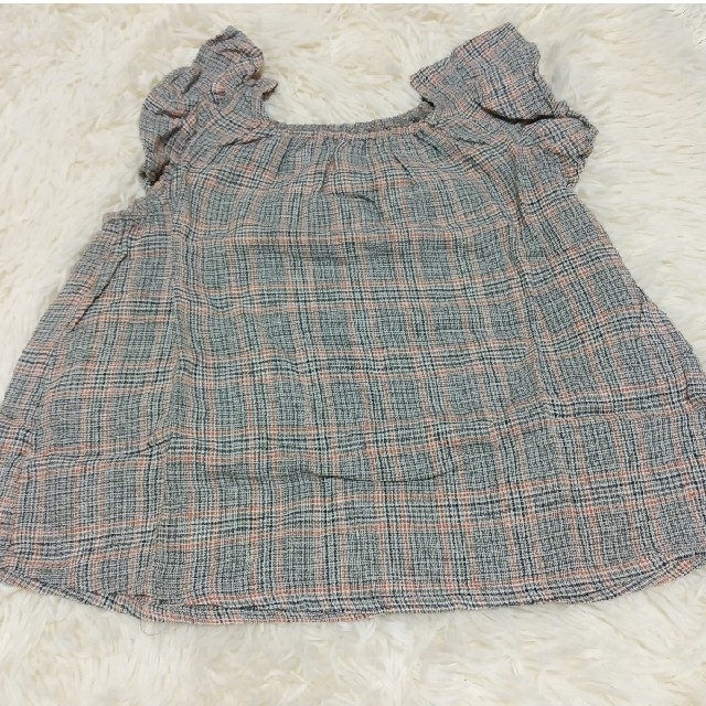 BREEZE(ブリーズ)のオールオルン チェックセットアップ キッズ/ベビー/マタニティのキッズ服女の子用(90cm~)(スカート)の商品写真