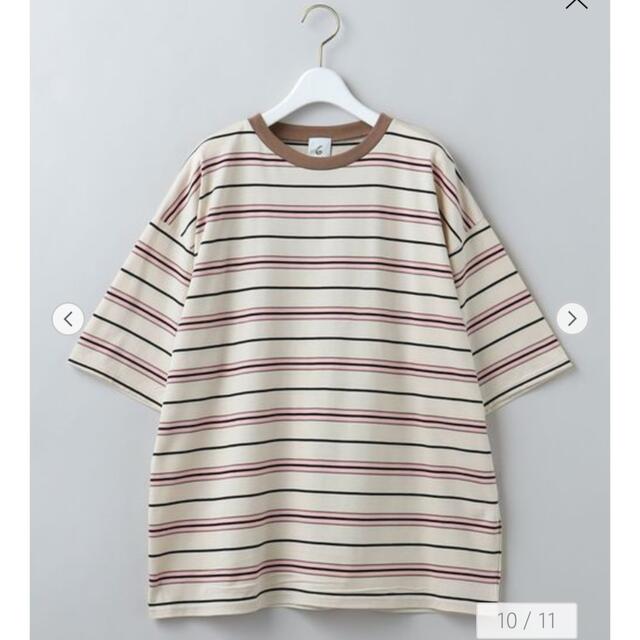 BEAUTY&YOUTH UNITED ARROWS(ビューティアンドユースユナイテッドアローズ)の＜6(ROKU)＞COTTON MULTI BORDER T-SHIRT レディースのトップス(Tシャツ(半袖/袖なし))の商品写真