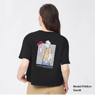 ジーユー(GU)のGU 呪術廻戦 五条悟 Tシャツ Mサイズ M size ティーシャツ ジーユー(キャラクターグッズ)