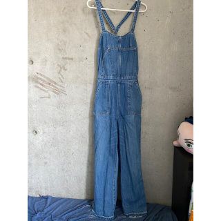 マウジー(moussy)のお値下げ！！moussy BACK TIE DENIM JUMPSUIT(サロペット/オーバーオール)