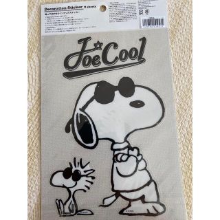 SNOOPY スヌーピー新品/デコレーションステッカー/2枚入り(キャラクターグッズ)