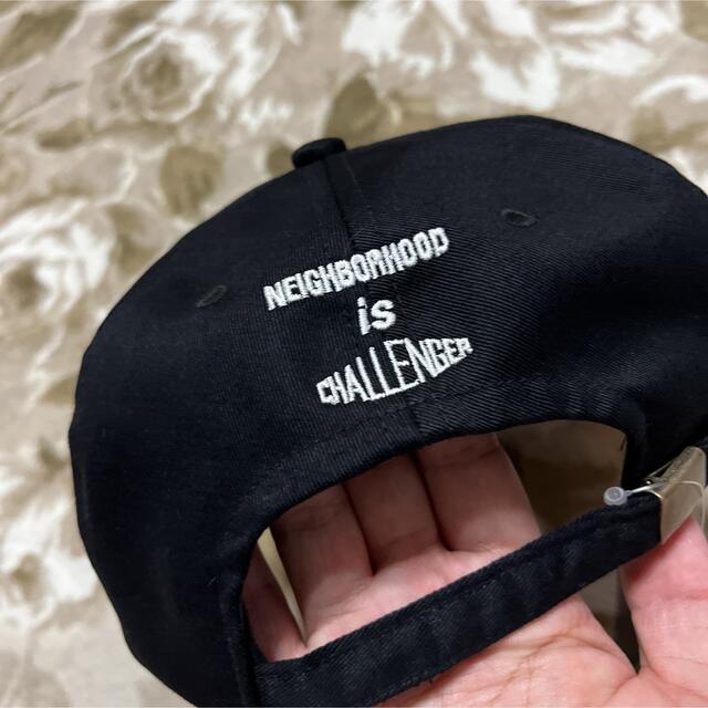 NEIGHBORHOOD(ネイバーフッド)のCHALLENGER NEIGHBORHOOD SKULL キャップ　cap 黒 メンズの帽子(キャップ)の商品写真