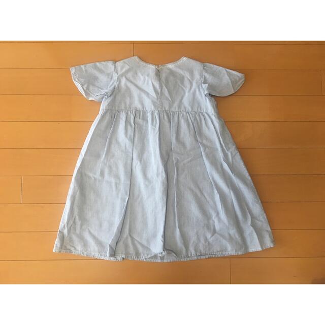 N.Natural beauty basic(エヌナチュラルビューティーベーシック)のぱん様専用♡女の子ワンピース 120センチ、大人トップスMサイズ☆親子ペア キッズ/ベビー/マタニティのキッズ服女の子用(90cm~)(ワンピース)の商品写真