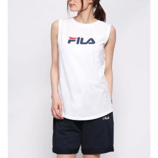 フィラ(FILA)のフィラ FILA レディース ノースリーブカットソー サイズL(Tシャツ(半袖/袖なし))