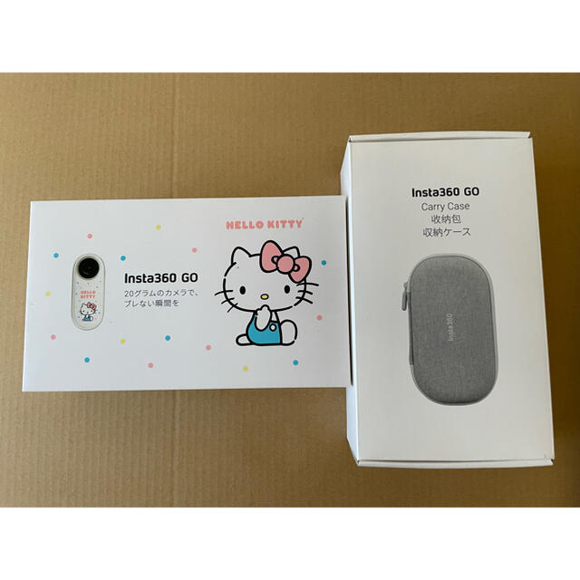 Insta360 GO Hello kitty 特別版  収納ケース付 スマホ/家電/カメラのカメラ(ビデオカメラ)の商品写真