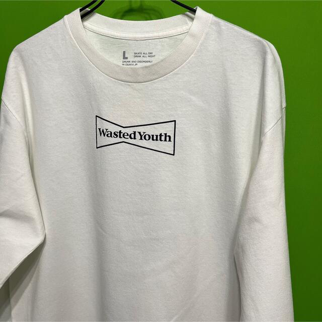 ガールズドントクライwasted youth ロンT learners verdy - Tシャツ 