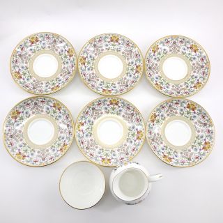 ミントン マジェスティックハドンホール カップ&ソーサー 6客 ・シュガー&クリ