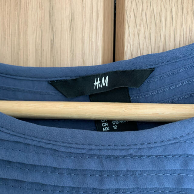 H&H(エイチアンドエイチ)のふかふかたまこ様専用♡H&M♡ブルーワンピース レディースのワンピース(ロングワンピース/マキシワンピース)の商品写真