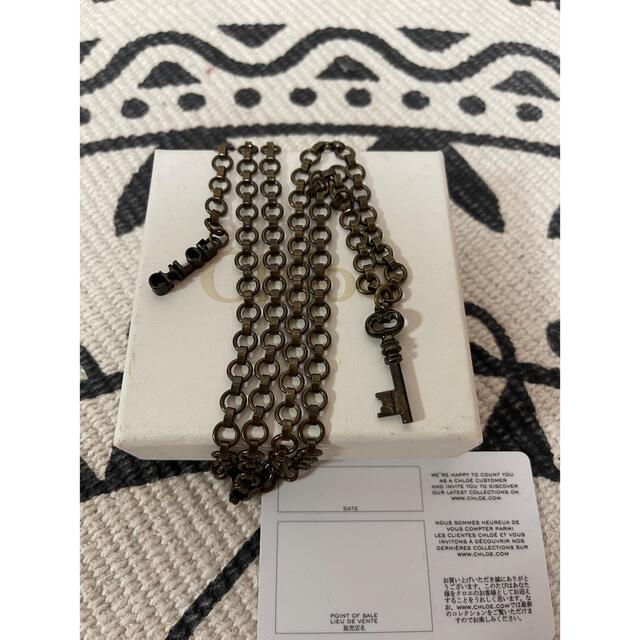 CHLOE クロエ　ネックレス　キー　key