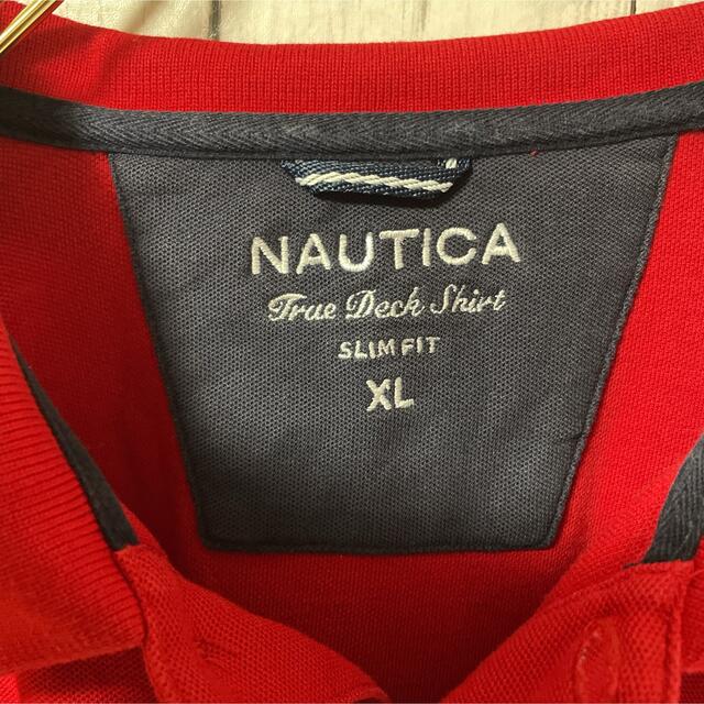 NAUTICA(ノーティカ)のNAUTICA ノーティカ オーバーサイズ ポロシャツ XLユニセックス 古着 メンズのトップス(ポロシャツ)の商品写真