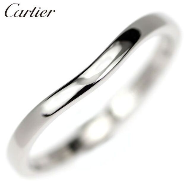 Cartier(カルティエ)のへいぽー様専用【7/17掲載終了カルティエ Pt950 リング バレリーナカーブ レディースのアクセサリー(リング(指輪))の商品写真