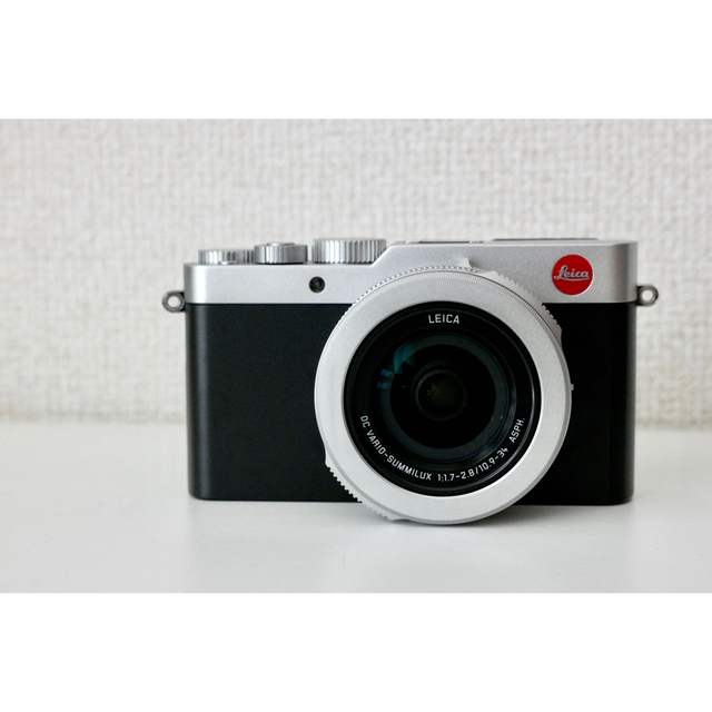 Leica ライカ D-LUX7 美品 レザーケース、グリップ、オートキャップ付