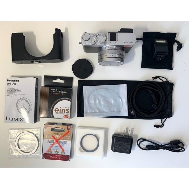 Leica ライカ D-LUX7 美品 レザーケース、グリップ、オート Leica ライカ D-LUX7 美品 レザーケース、グリップ、オート