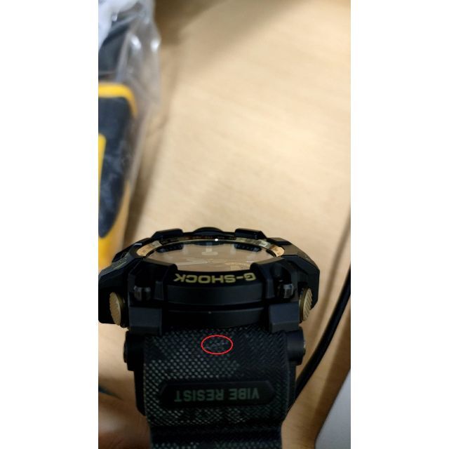 G-SHOCK(ジーショック)の【美品】CASIO G-SHOCK MUDMASTER  GWG-1000GB メンズの時計(腕時計(アナログ))の商品写真