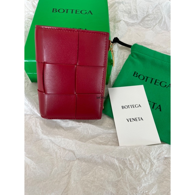 完璧 Veneta Bottega - 財布 ファスナーウォレット 二つ折り VENETA