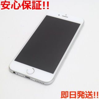 アイフォーン(iPhone)の超美品 DoCoMo iPhone6 64GB シルバー (スマートフォン本体)