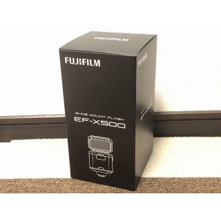 フジフイルム(富士フイルム)の2257 未使用 新品 FUJIFILM EF-X500 防塵・防滴 ストロボ(ストロボ/照明)