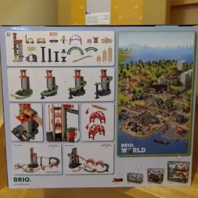BRIO(ブリオ)のBRIOブリオ　ウェアハウスレールセット キッズ/ベビー/マタニティのおもちゃ(電車のおもちゃ/車)の商品写真