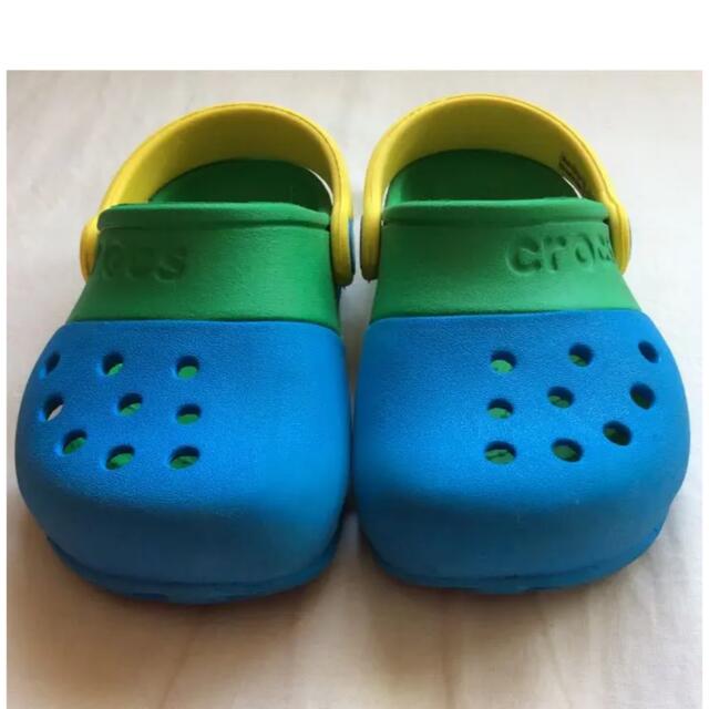 crocs(クロックス)のクロックス　C9 15cm  男の子　サンダル キッズ/ベビー/マタニティのキッズ靴/シューズ(15cm~)(サンダル)の商品写真