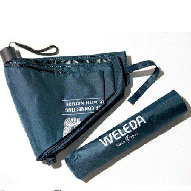 WELEDA(ヴェレダ)のWELEDA晴雨兼用　折りたたみ傘　新品 レディースのファッション小物(傘)の商品写真