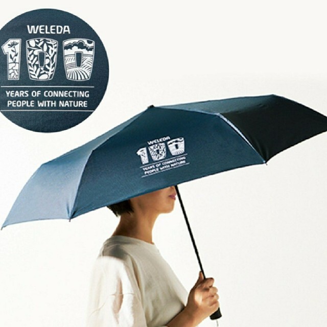 WELEDA(ヴェレダ)のWELEDA晴雨兼用　折りたたみ傘　新品 レディースのファッション小物(傘)の商品写真