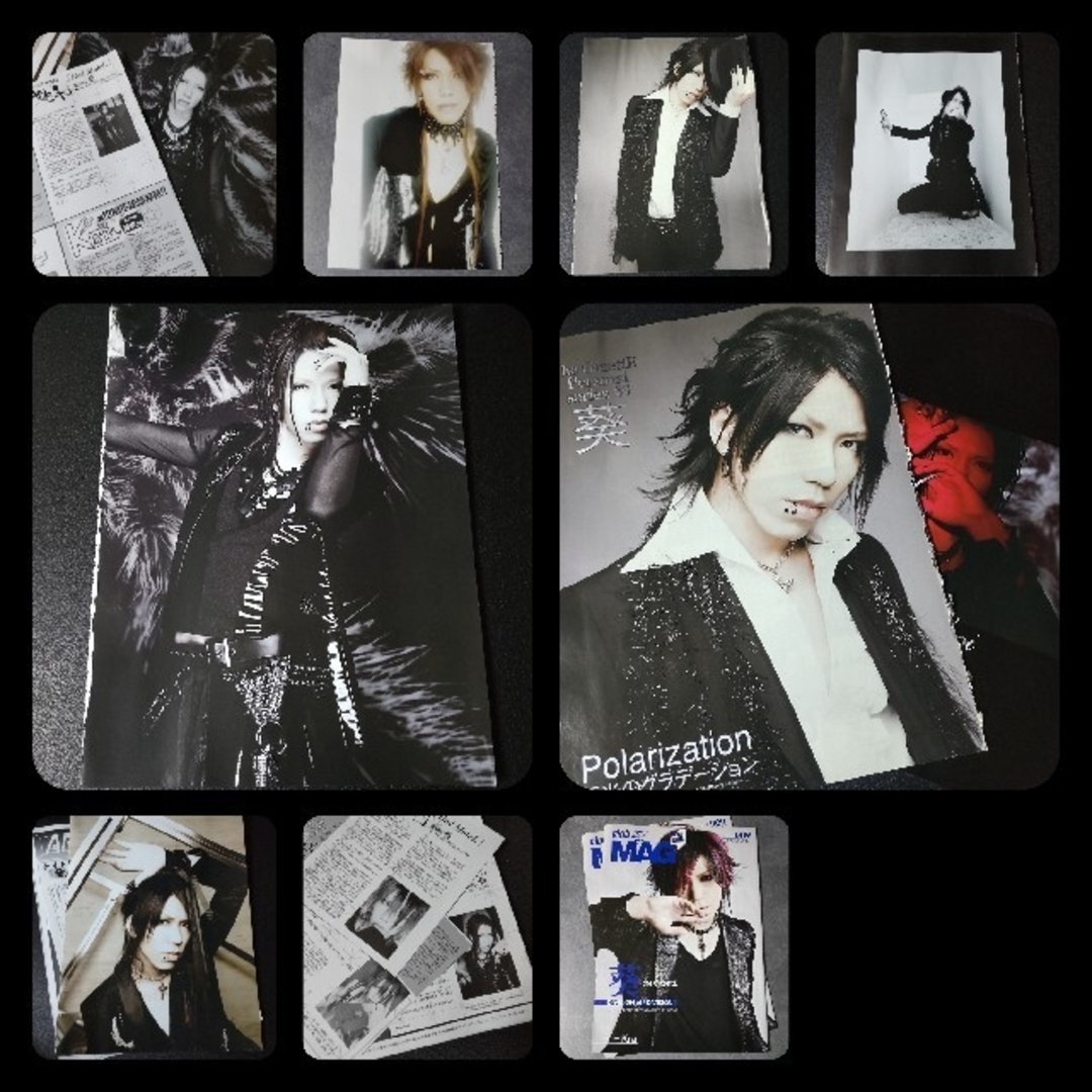 レア】the GazettE/ガゼット【葵】セット限定トレカ&物販写真 レア】the GazettE/ガゼット【葵】セット限定トレカ&物販写真