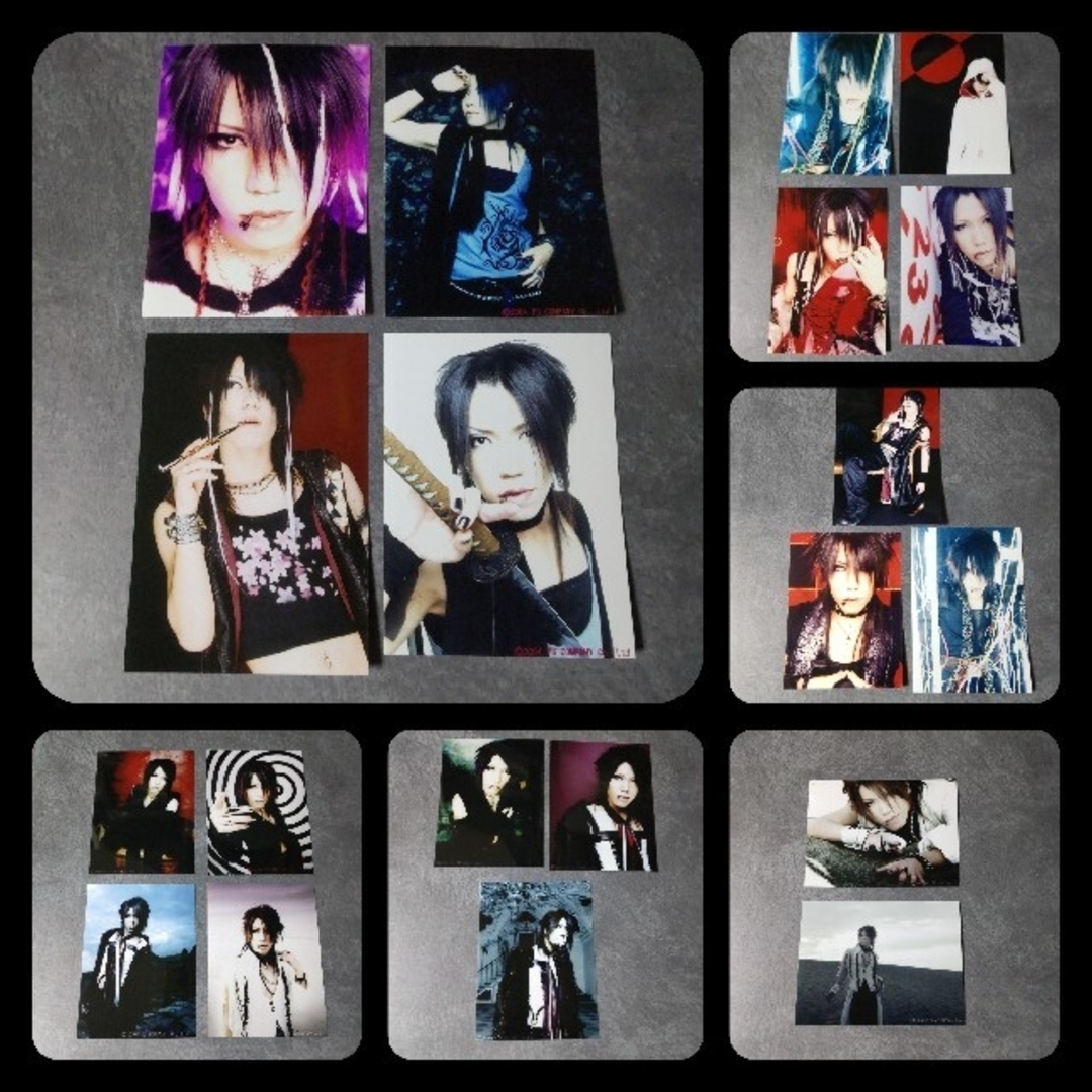 レア】the GazettE/ガゼット【葵】セット限定トレカ&物販写真 レア】the GazettE/ガゼット【葵】セット限定トレカ&物販写真