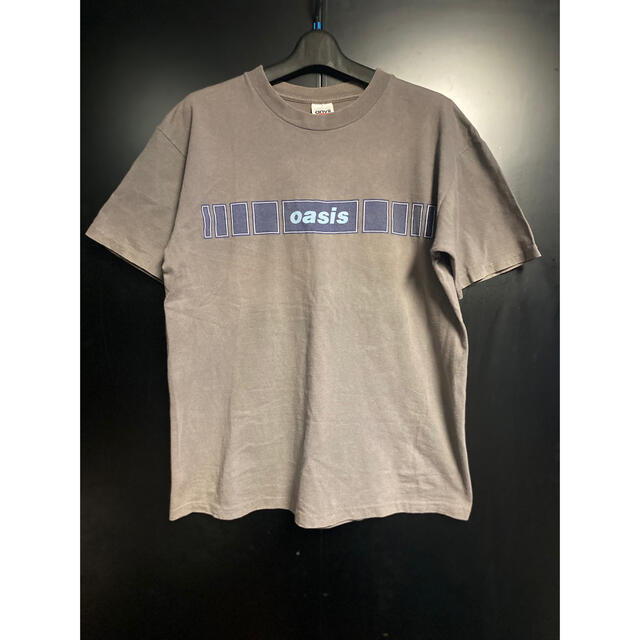 90'S 当時物　oasis Tシャツ　ヴィンテージ　サイズL オアシス | フリマアプリ ラクマ