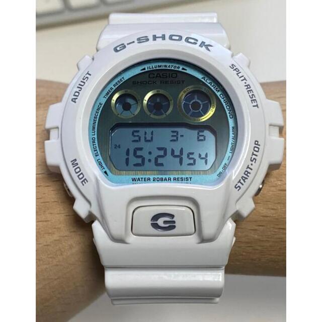 G Shock G Shock クレイジーカラー ビンテージ Dw 6900 三つ目 ミラー 白 メンズ G