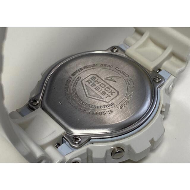 G-SHOCK/クロコ/ゴールド/DW-6900/ミラー/時計/三つ目/美品/黒