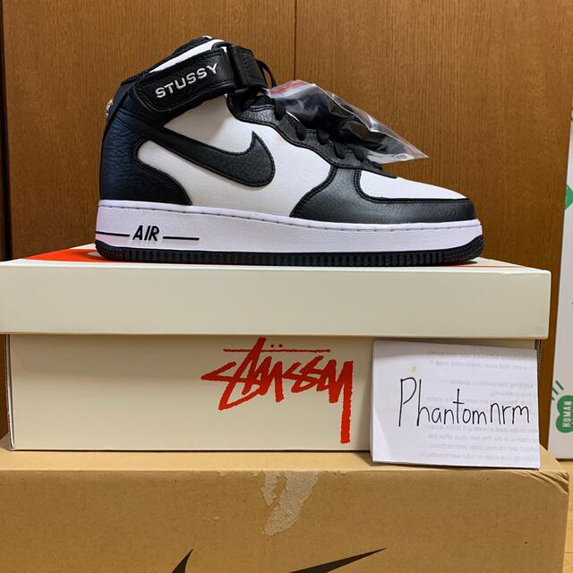 stussy air force 1 mid 26.0