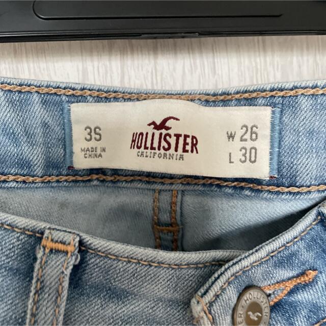 Hollister(ホリスター)のホリスター　ダメージジーンズ レディースのパンツ(デニム/ジーンズ)の商品写真