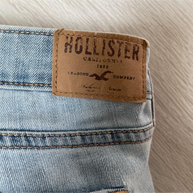 Hollister(ホリスター)のホリスター　ダメージジーンズ レディースのパンツ(デニム/ジーンズ)の商品写真