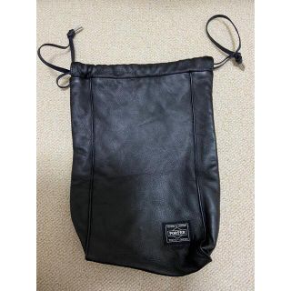 ポーター(PORTER)の美品　　porter ポーター  レザー　　巾着(その他)