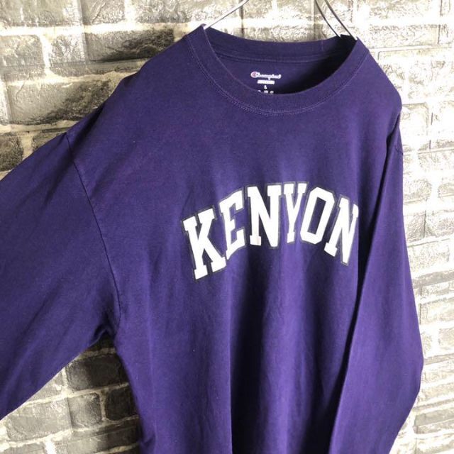 Champion(チャンピオン)のチャンピオン☆ロンT デカロゴ カレッジロゴ 90s 古着 ゆるだぼ x94 メンズのトップス(Tシャツ/カットソー(七分/長袖))の商品写真