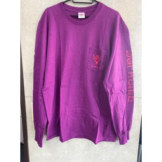 シュプリーム メンズのTシャツ・カットソー(長袖)（パープル/紫色系 