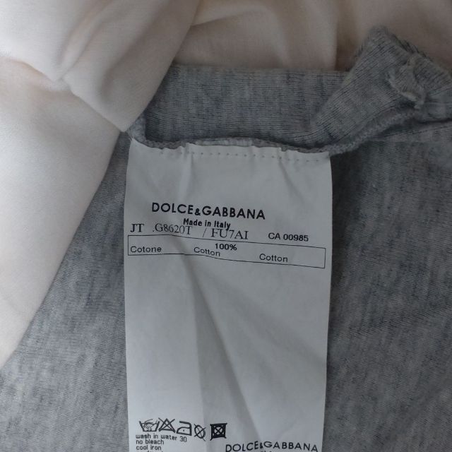 DOLCE&GABBANA(ドルチェアンドガッバーナ)のドルチェ&ガッバーナ　Ｔシャツ（ピンク、グレー2枚重ね） メンズのトップス(Tシャツ/カットソー(半袖/袖なし))の商品写真