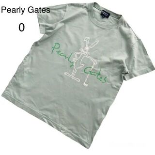 パーリーゲイツ(PEARLY GATES)のパーリーゲイツ　Pearly Gates サイズ0 若草色　黄緑　ゴルフ(Tシャツ(半袖/袖なし))