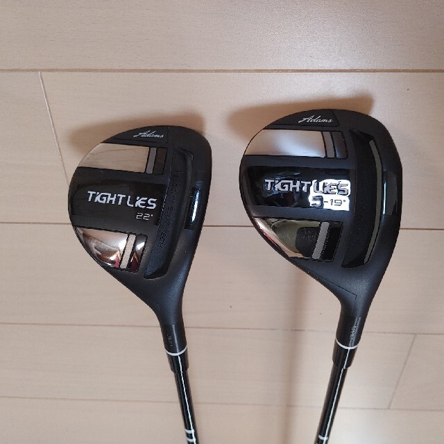 Adams golf 5w 7w 2本セット　（純正カーボンS）