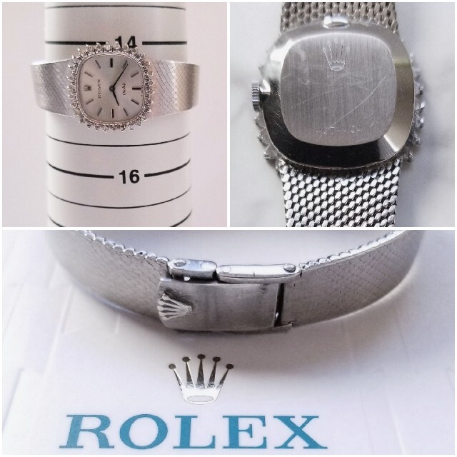 ☆希少品☆ [ROLEX ロレックス] Orchid/ダイヤベゼル/18KWG竜頭純正品