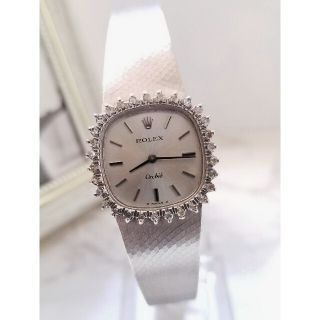 ロレックス(ROLEX)の☆希少品☆ [ROLEX ロレックス] Orchid/ダイヤベゼル/18KWG(腕時計)