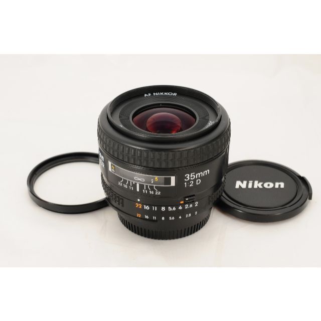 【銘玉】広角 単焦点レンズ Nikon AF 35mm F2 D 美しいボケ味