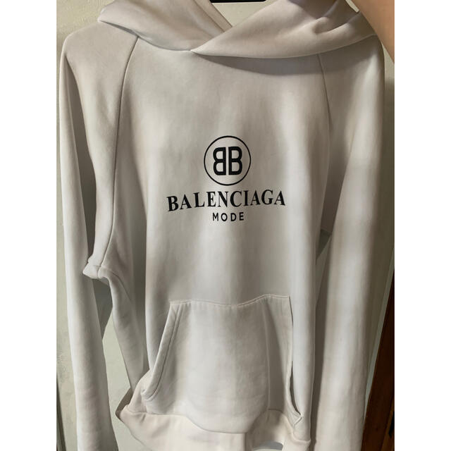 バレンシアガ  ロゴ　パーカー　BALENCIAGA Sサイズ